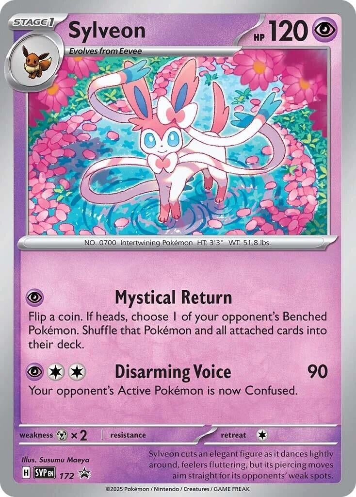 Sylveon - 172 (Cosmos Holo) [SV: Scarlet & Violet Promo Cards] (172)