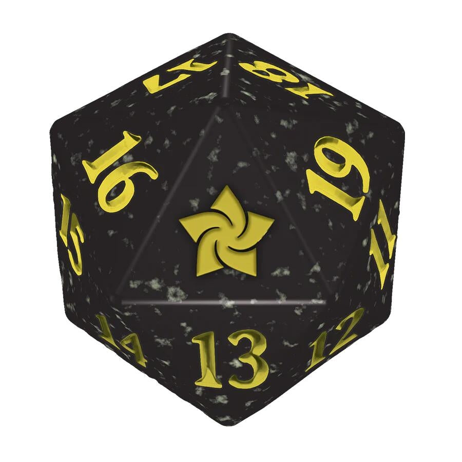 Image for Magic: The Gathering Foundations Bundle Spindown Die (Yellow) - Life Counters