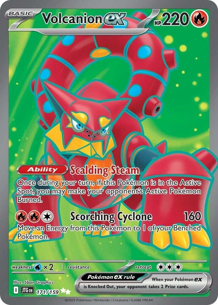 Volcanion ex [SV09: Journey Together] (171/159)
