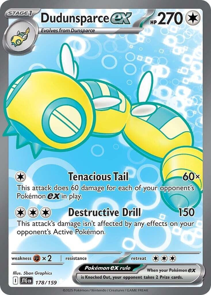 Dudunsparce ex [SV09: Journey Together] (178/159)