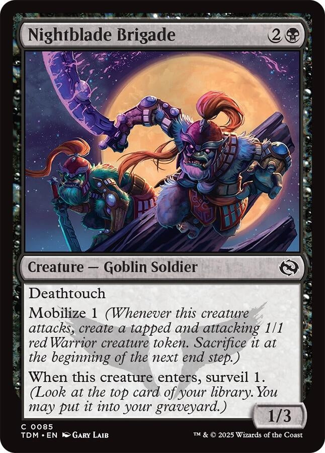 Nightblade Brigade [Tarkir: Dragonstorm]