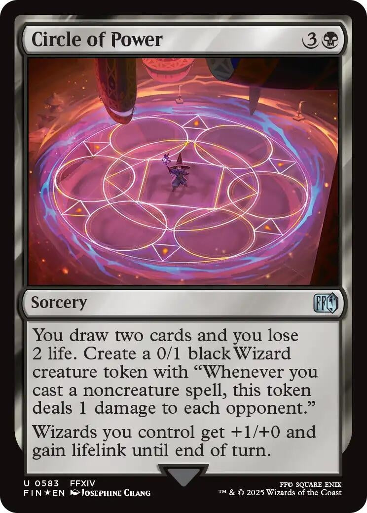 Image for Circle of Power (Surge Foil) (FINAL FANTASY) (583) - Magic: The Gathering
