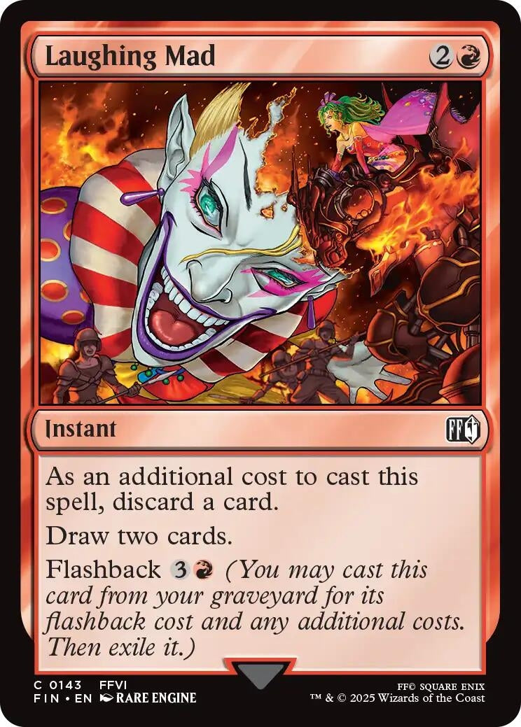Image for Laughing Mad (FINAL FANTASY) (143) - Magic: The Gathering