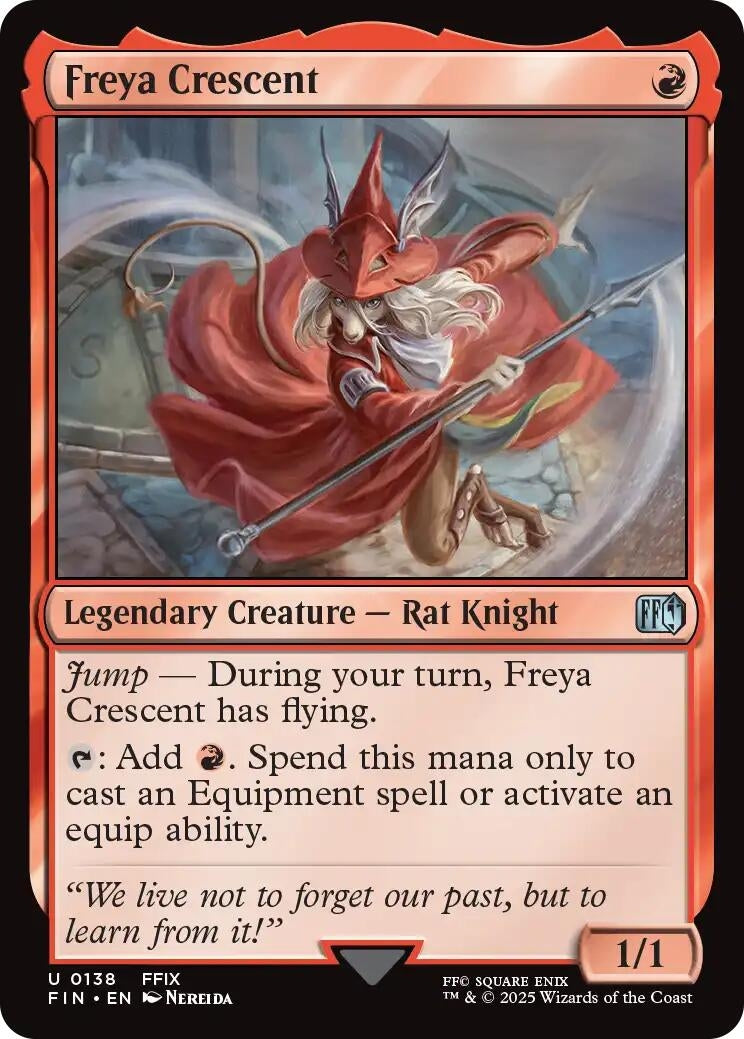 Image for Freya Crescent (FINAL FANTASY) (138) - Magic: The Gathering