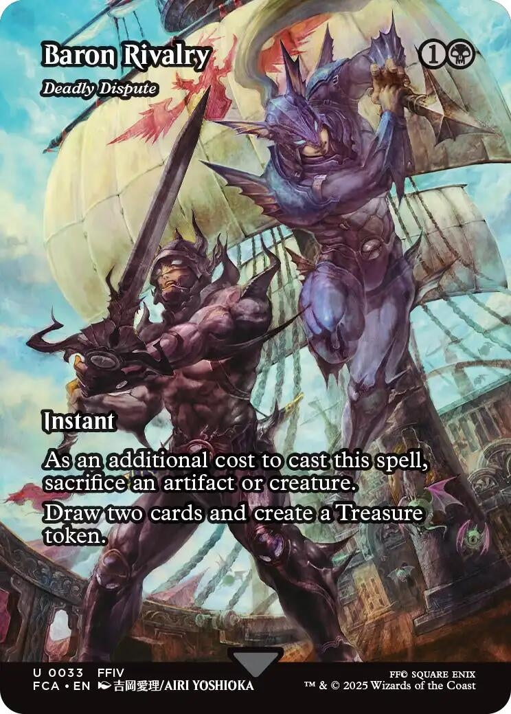 Image for Baron Rivalry - Deadly Dispute (Showcase) (FINAL FANTASY: Through the Ages) (33) - Magic: The Gathering