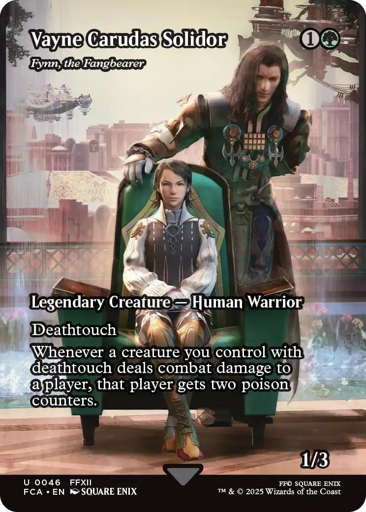 Image for Vayne Carudas Solidor - Fynn, the Fangbearer (Showcase) (FINAL FANTASY: Through the Ages) (46) - Magic: The Gathering