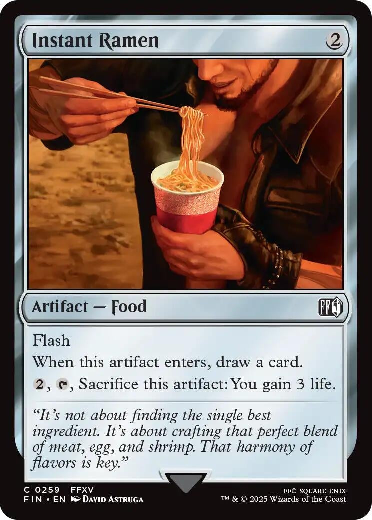 Image for Instant Ramen (FINAL FANTASY) (259) - Magic: The Gathering