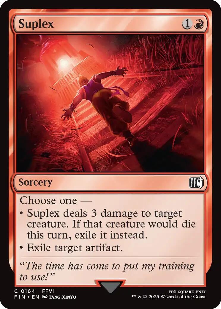 Image for Suplex (FINAL FANTASY) (164) - Magic: The Gathering