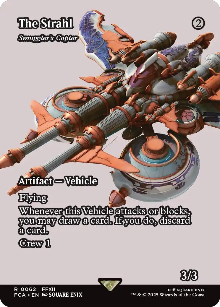 Image for The Strahl - Smuggler's Copter (Showcase) (FINAL FANTASY: Through the Ages) (62) - Magic: The Gathering
