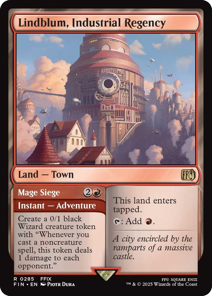 Image for Lindblum, Industrial Regency (FINAL FANTASY) (285) - Magic: The Gathering