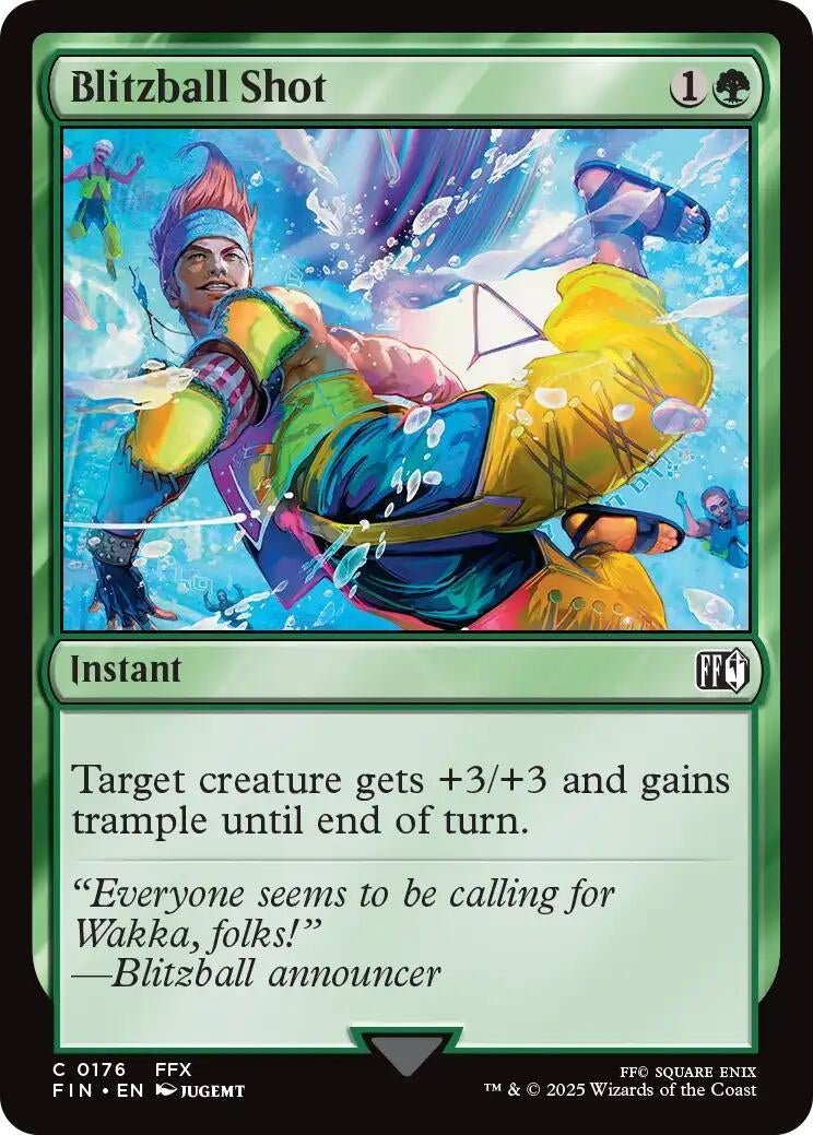 Image for Blitzball Shot (FINAL FANTASY) (176) - Magic: The Gathering