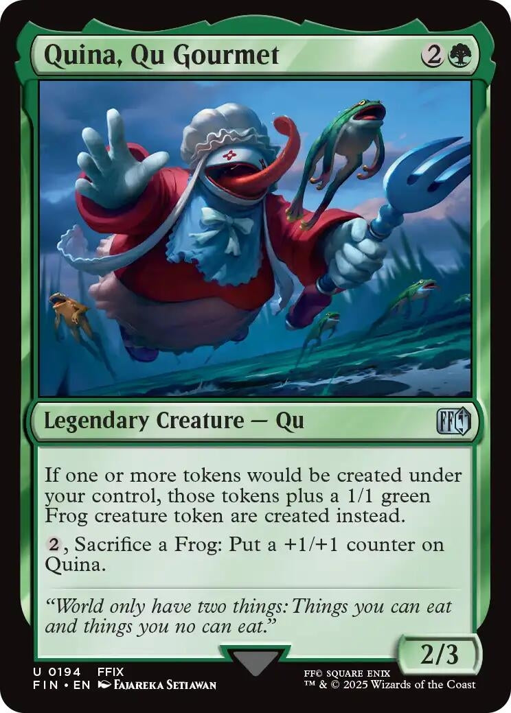 Image for Quina, Qu Gourmet (FINAL FANTASY) (194) - Magic: The Gathering