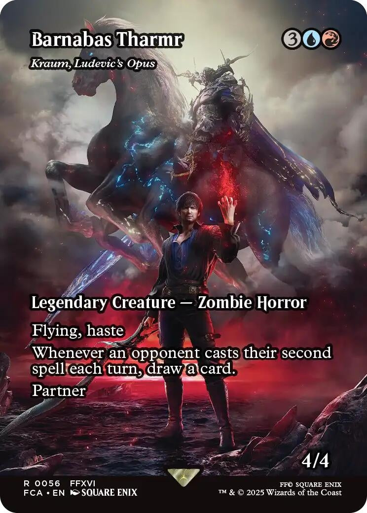 Image for Barnabas Tharmr - Kraum, Ludevic's Opus (Showcase) (FINAL FANTASY: Through the Ages) (56) - Magic: The Gathering