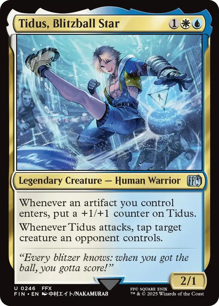 Image for Tidus, Blitzball Star (FINAL FANTASY) (246) - Magic: The Gathering