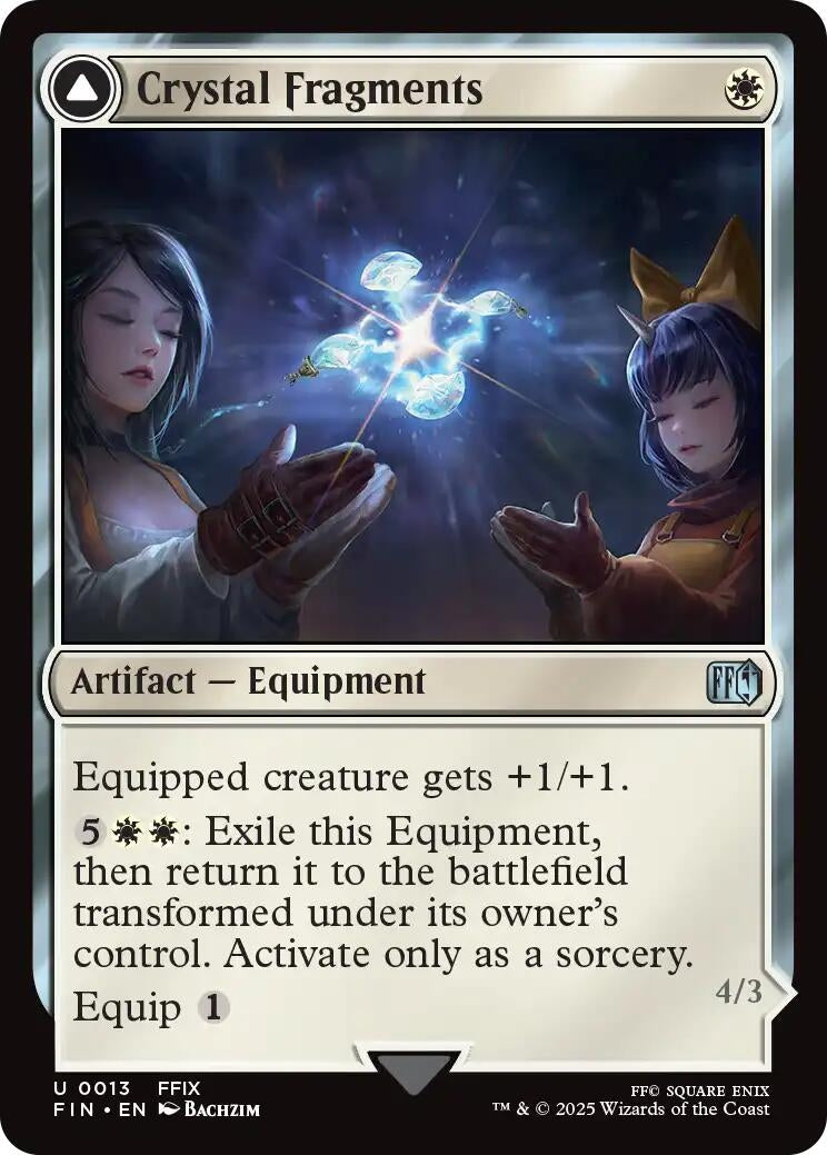 Image for Crystal Fragments (FINAL FANTASY) (13) - Magic: The Gathering