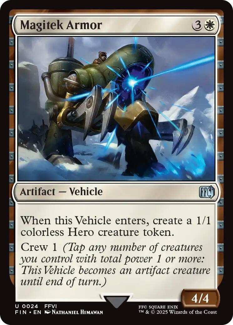 Image for Magitek Armor (FINAL FANTASY) (24) - Magic: The Gathering