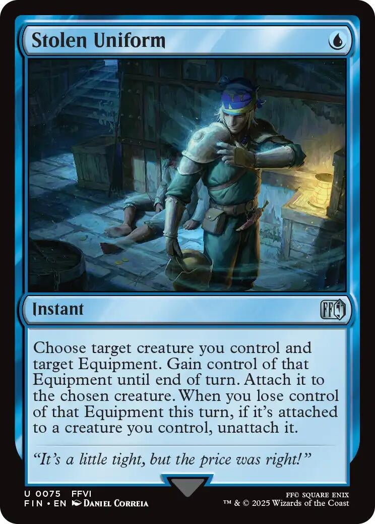 Image for Stolen Uniform (FINAL FANTASY) (71) - Magic: The Gathering