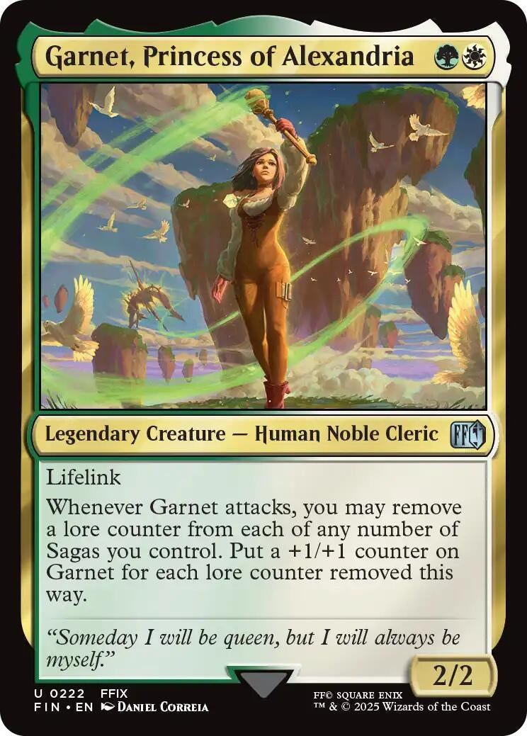 Image for Garnet, Princess of Alexandria (FINAL FANTASY) (222) - Magic: The Gathering