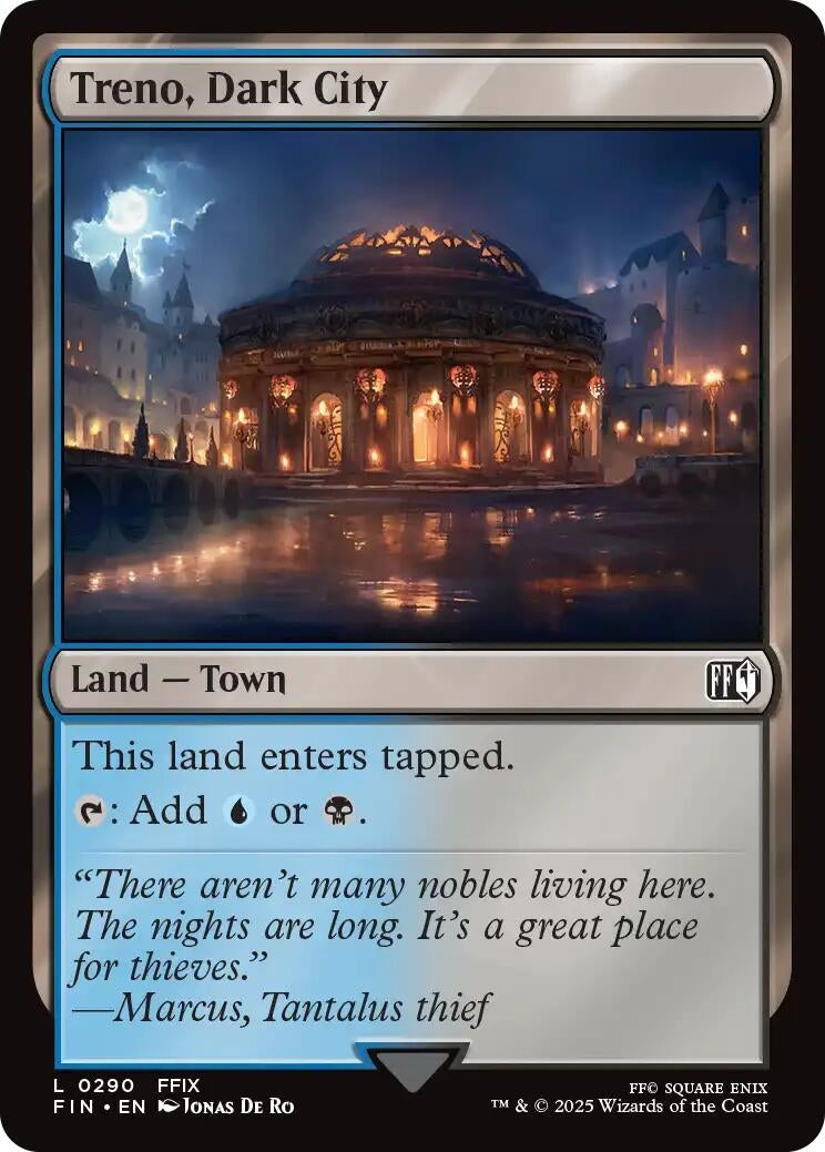 Image for Treno, Dark City (FINAL FANTASY) (290) - Magic: The Gathering