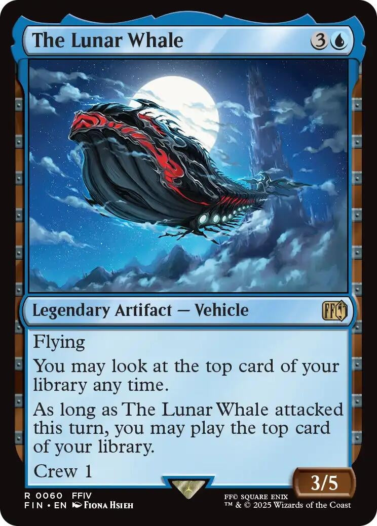 Image for The Lunar Whale (FINAL FANTASY) (60) - Magic: The Gathering