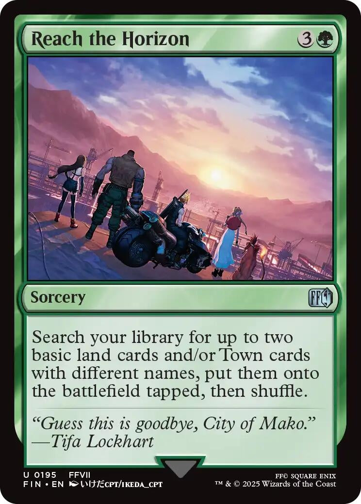 Image for Reach the Horizon (FINAL FANTASY) (195) - Magic: The Gathering