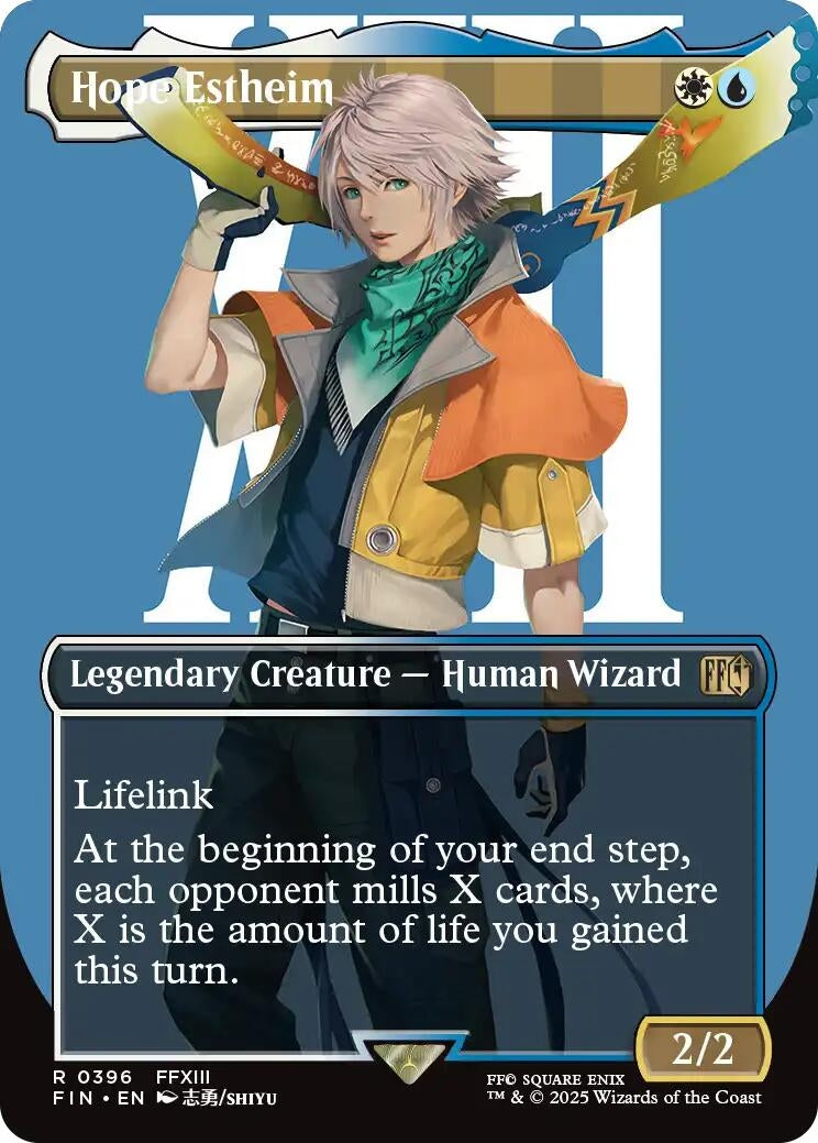 Image for Hope Estheim (Borderless) (FINAL FANTASY) (396) - Magic: The Gathering