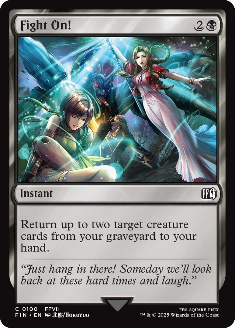 Image for Fight On! (FINAL FANTASY) (100) - Magic: The Gathering