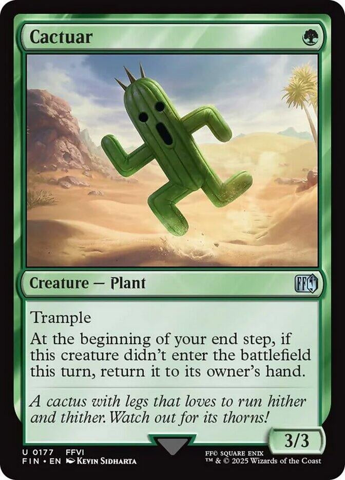 Image for Cactuar (FINAL FANTASY) (177) - Magic: The Gathering