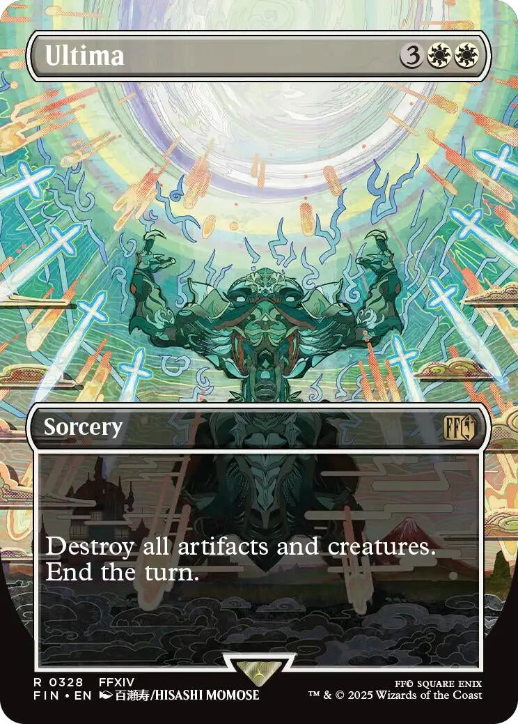 Image for Ultima (Borderless) (FINAL FANTASY) (328) - Magic: The Gathering