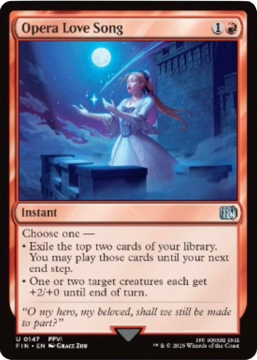 Image for Opera Love Song (FINAL FANTASY) (147) - Magic: The Gathering