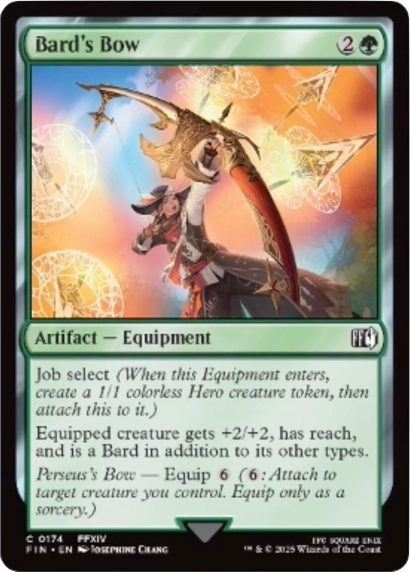 Image for Bard's Bow (FINAL FANTASY) (174) - Magic: The Gathering