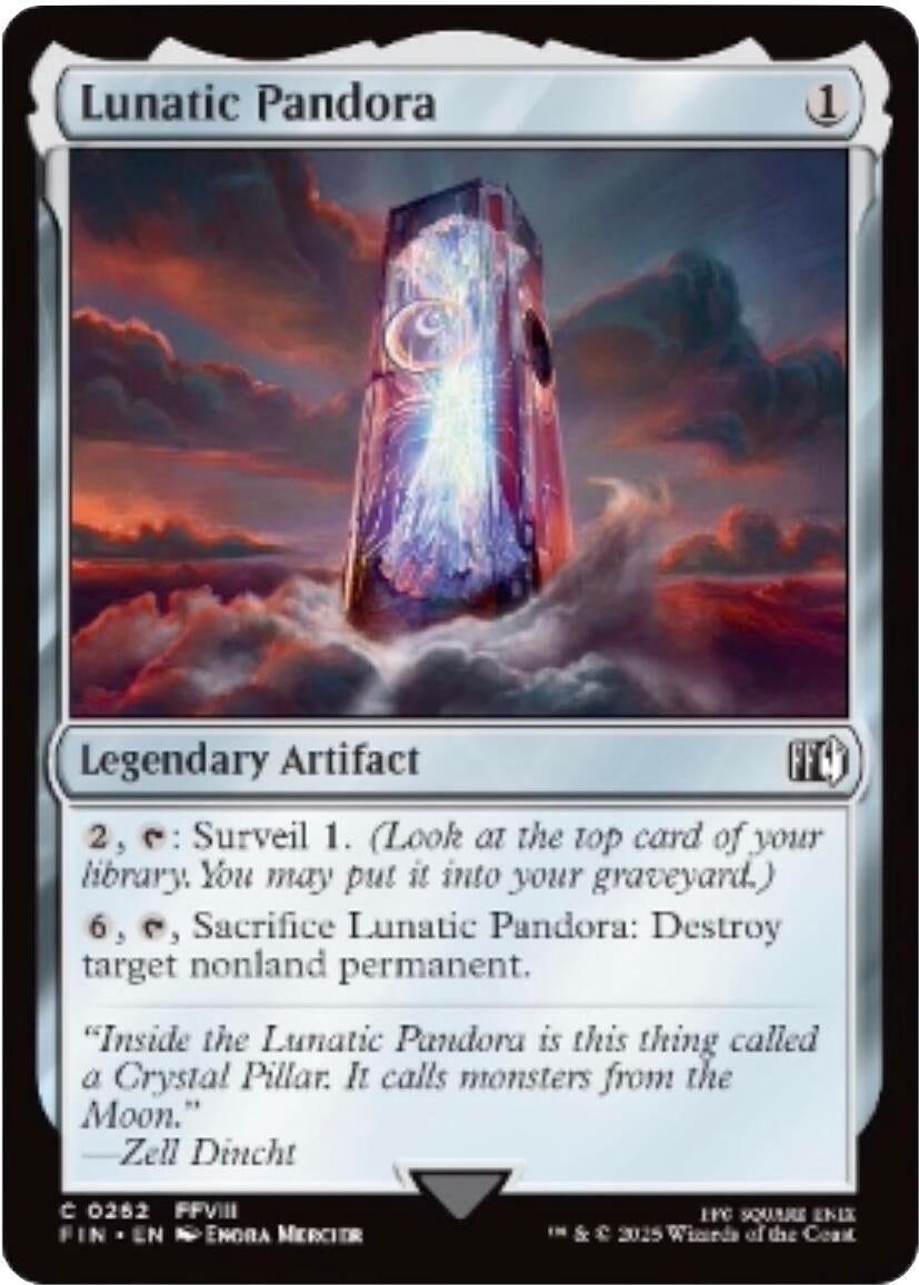 Image for Lunatic Pandora (FINAL FANTASY) (262) - Magic: The Gathering