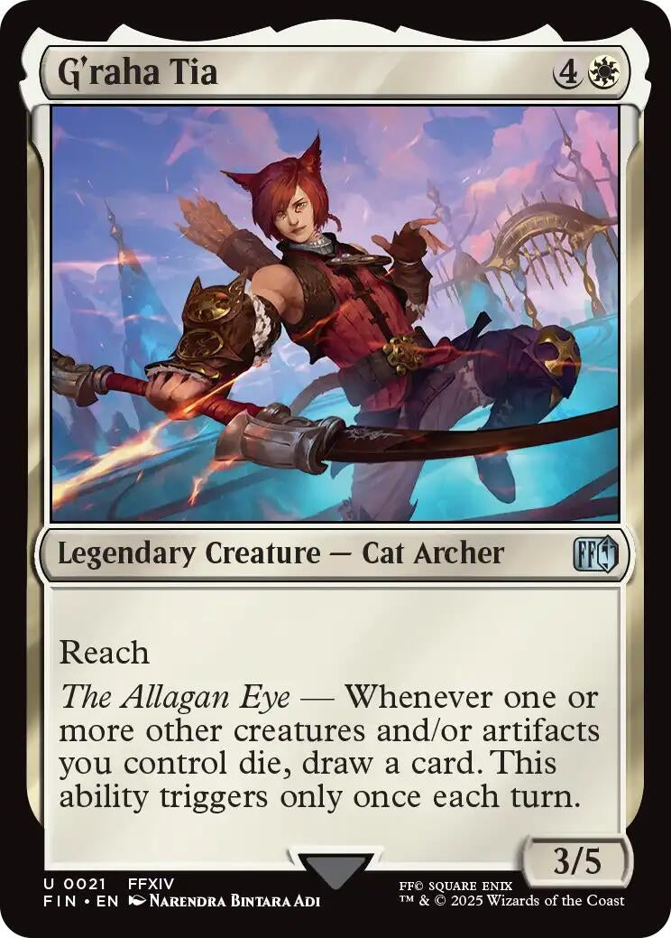 Image for G'raha Tia (FINAL FANTASY) (21) - Magic: The Gathering