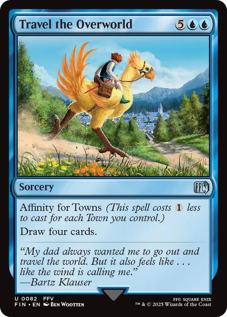 Image for Travel the Overworld (FINAL FANTASY) (82) - Magic: The Gathering
