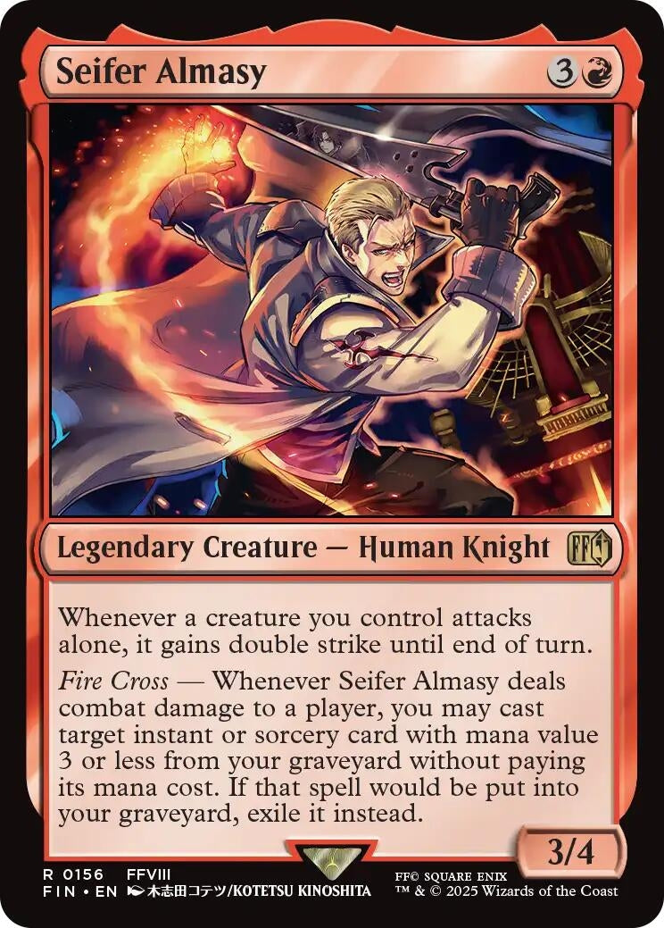 Image for Seifer Almasy (FINAL FANTASY) (156) - Magic: The Gathering