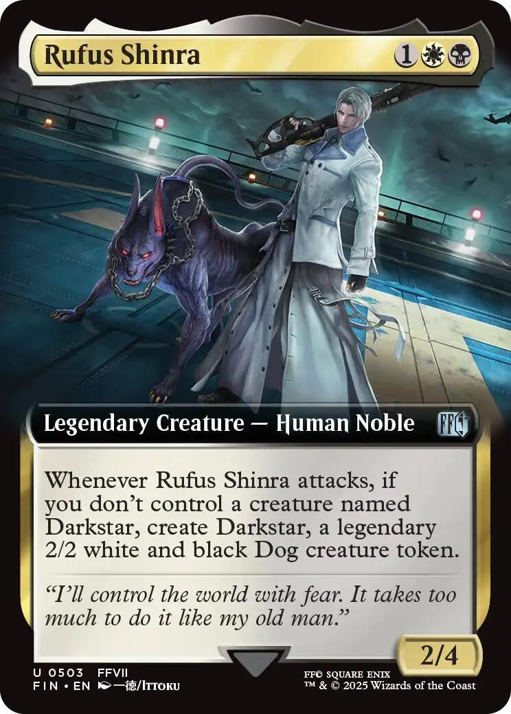 Image for Rufus Shinra (Extended Art) (FINAL FANTASY) (503) - Magic: The Gathering