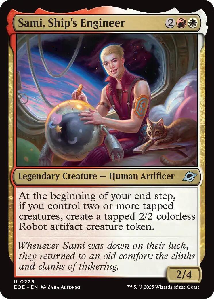 Image for Sami, Ship's Engineer (Edge of Eternities) (225) - Magic: The Gathering