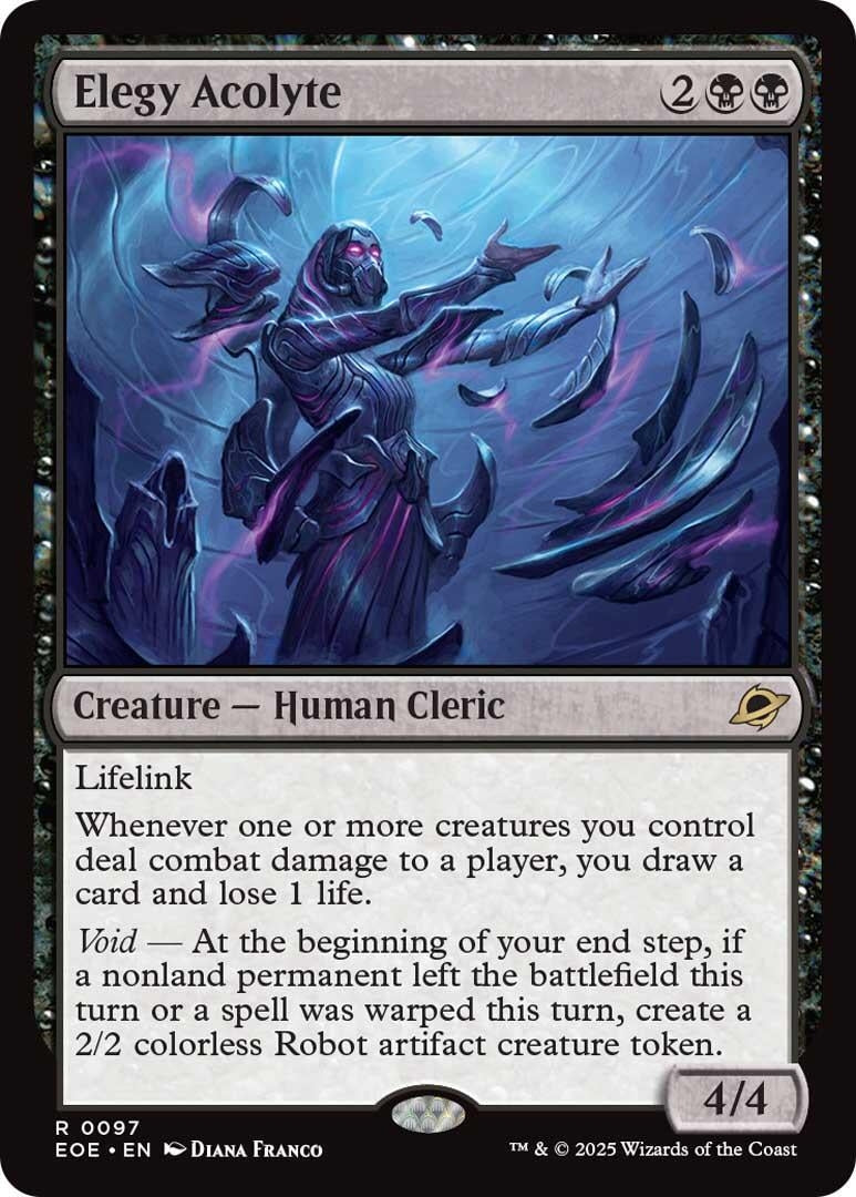 Image for Elegy Acolyte (Edge of Eternities) (97) - Magic: The Gathering