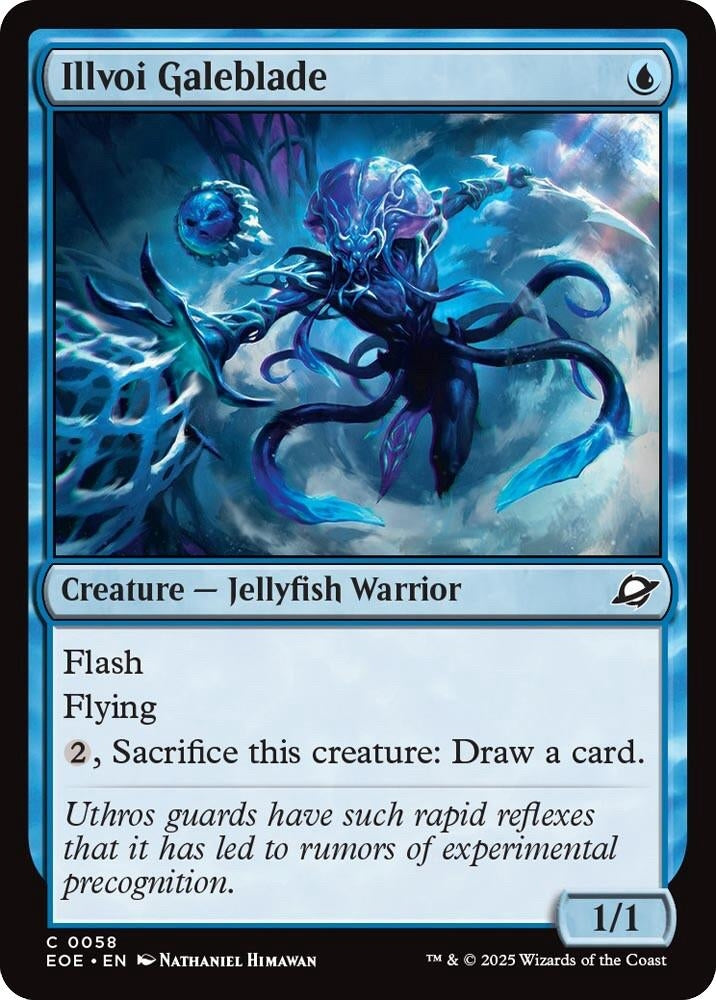 Image for Illvoi Galeblade (Edge of Eternities) (58) - Magic: The Gathering
