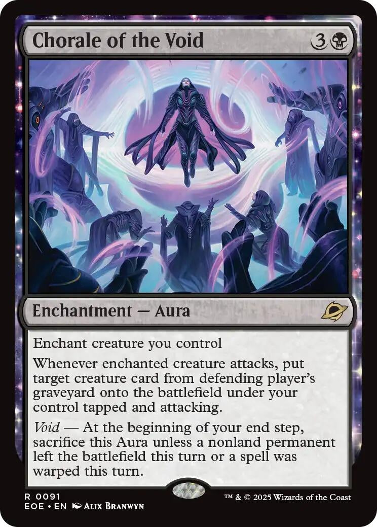 Image for Chorale of the Void (Edge of Eternities) (91) - Magic: The Gathering