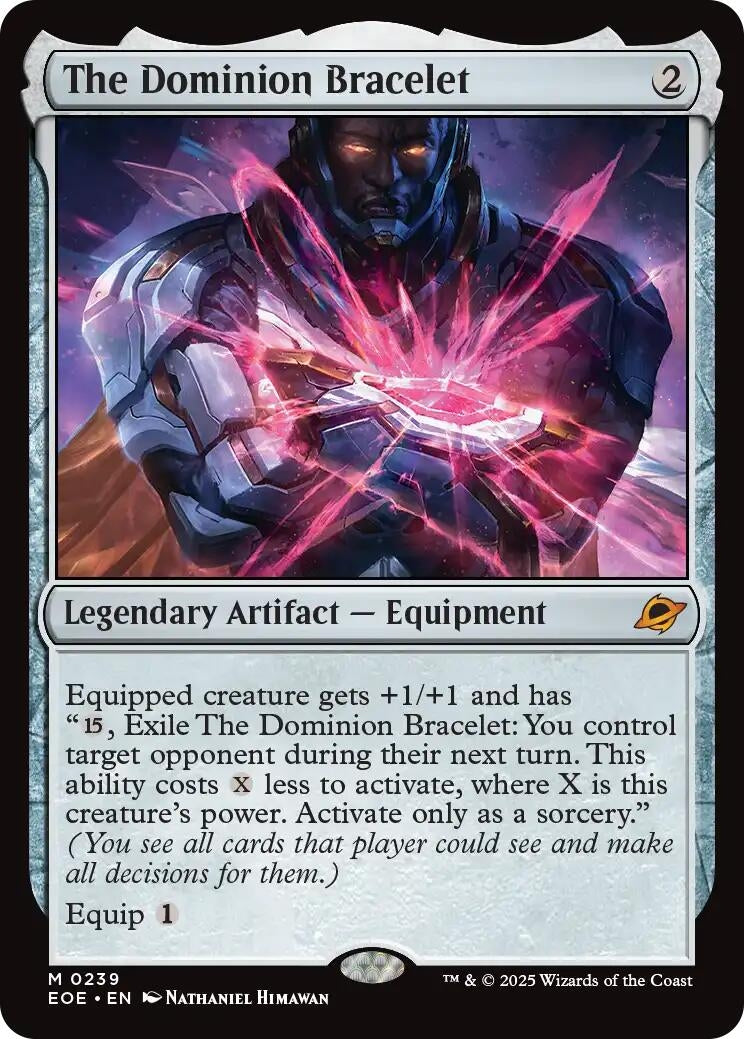 Image for The Dominion Bracelet (Edge of Eternities) (239) - Magic: The Gathering