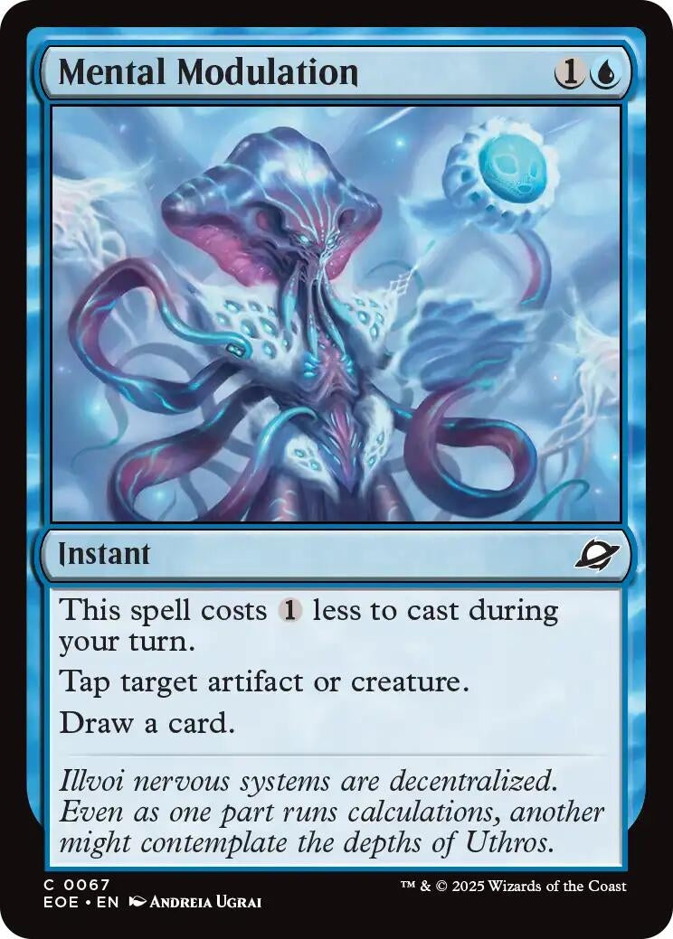 Image for Mental Modulation (Edge of Eternities) (67) - Magic: The Gathering