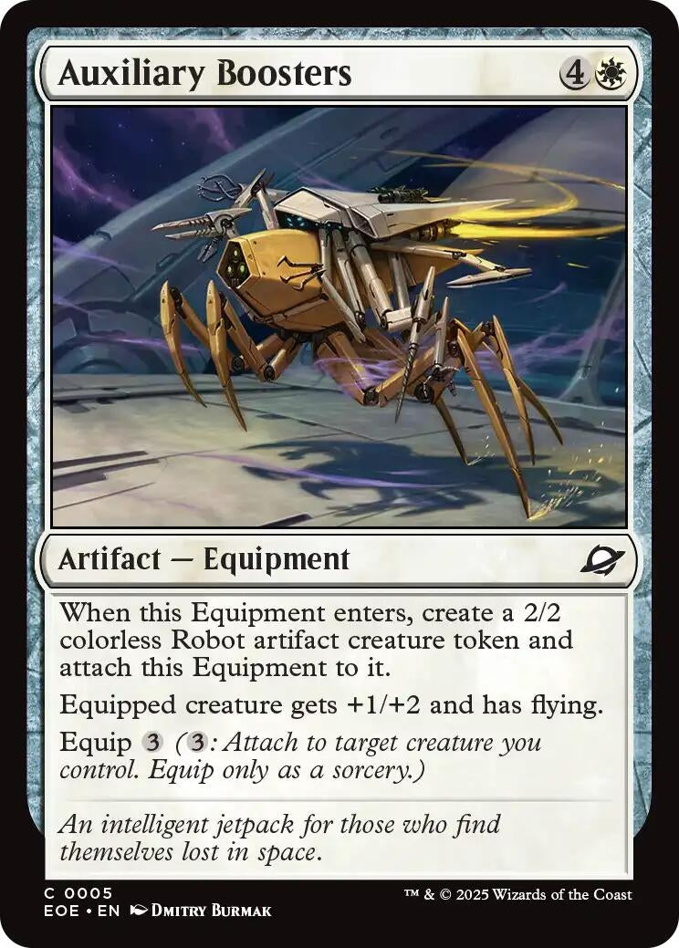 Image for Auxiliary Boosters (Edge of Eternities) (5) - Magic: The Gathering