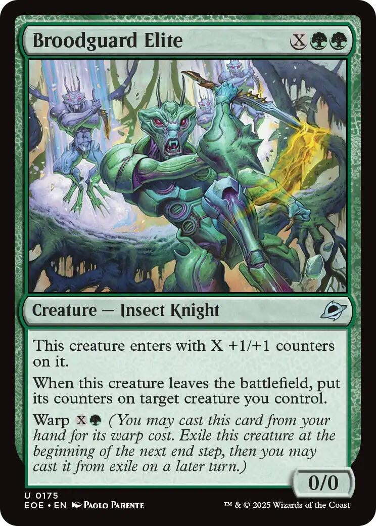 Image for Broodguard Ellite (Edge of Eternities) (175) - Magic: The Gathering
