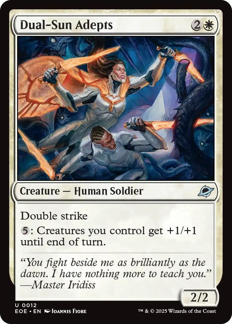 Image for Dual-Sun Adepts (Edge of Eternities) (12) - Magic: The Gathering