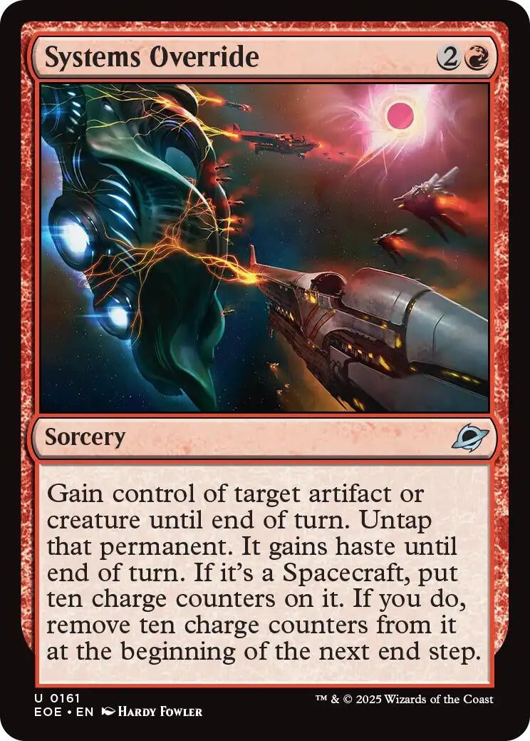Image for Systems Override (Edge of Eternities) (161) - Magic: The Gathering