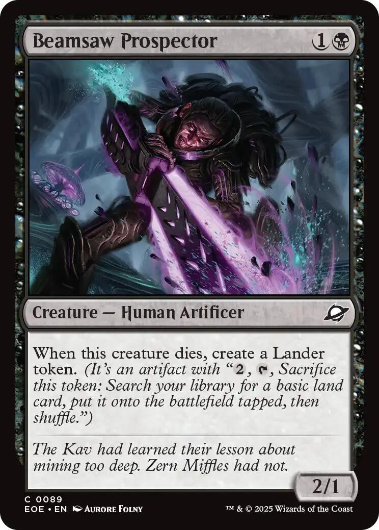 Image for Beamsaw Prospector (Edge of Eternities) (89) - Magic: The Gathering