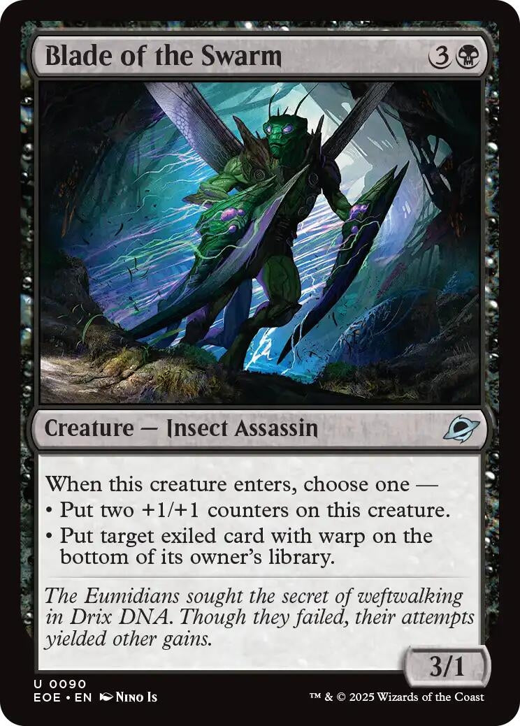 Image for Blade of the Swarm (Edge of Eternities) (90) - Magic: The Gathering