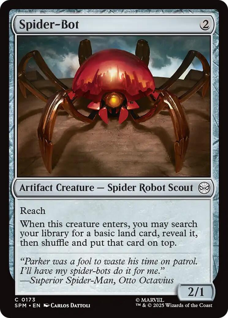 Image for Spider-Bot (Marvel's Spider-Man) (173) - Magic: The Gathering