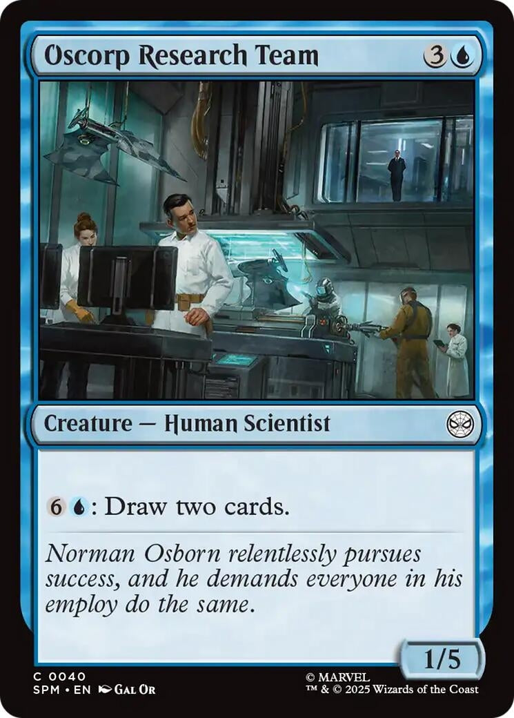 Image for Oscorp Research Team (Marvel's Spider-Man) (40) - Magic: The Gathering